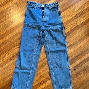 Jesse Kamm Patchfront Handy Pants Cowboy Blue 8